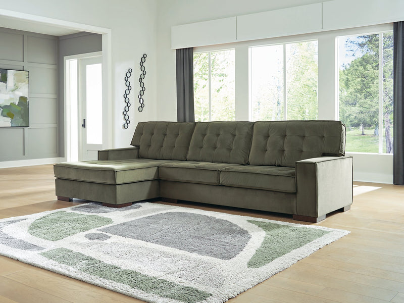 Caspian-Town Sectional with Chaise - Furniture Now (CA)