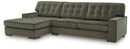 Caspian-Town Sectional with Chaise - Furniture Now (CA)