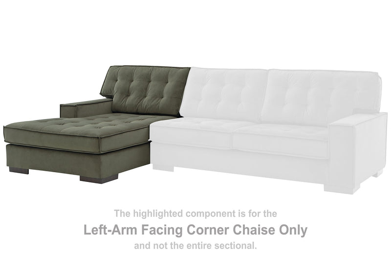 Caspian-Town Sectional with Chaise - Furniture Now (CA)