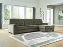 Caspian-Town Sectional with Chaise - Furniture Now (CA)