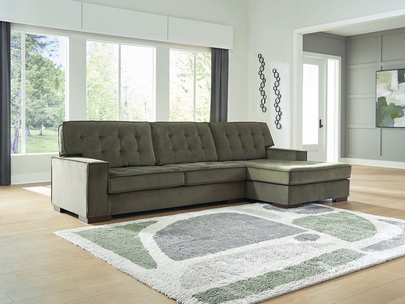 Caspian-Town Sectional with Chaise - Furniture Now (CA)