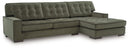 Caspian-Town Sectional with Chaise - Furniture Now (CA)