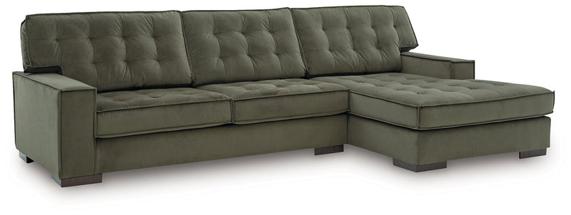 Caspian-Town Sectional with Chaise - Furniture Now (CA)