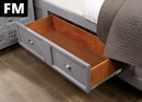 Castlile Bed Grey