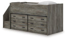 Frandern Loft Bed with Drawer Storage