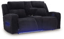 Forest Lake Power Reclining Loveseat with Console - Furniture Now (CA)