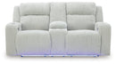 Forest Lake Power Reclining Loveseat with Console - Furniture Now (CA)