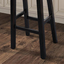 Biasca 29" Stool (2/CTN) White, Brown, & Black
