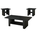 Rodez 3-piece Occasional Table Set Black Oak - Furniture Now (CA)