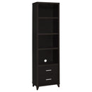 Lewes 2-drawer Media Tower Cappuccino - Furniture Now (CA)