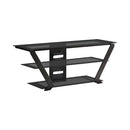 Donlyn 2-tier TV Console Black - Furniture Now (CA)