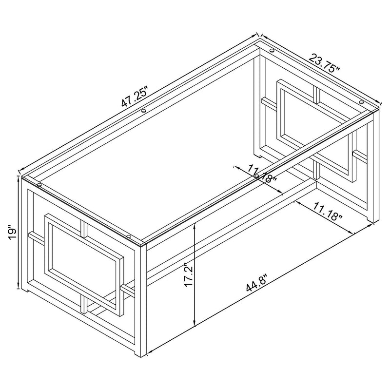 Merced Coffee Table Sets - Furniture Now (CA)