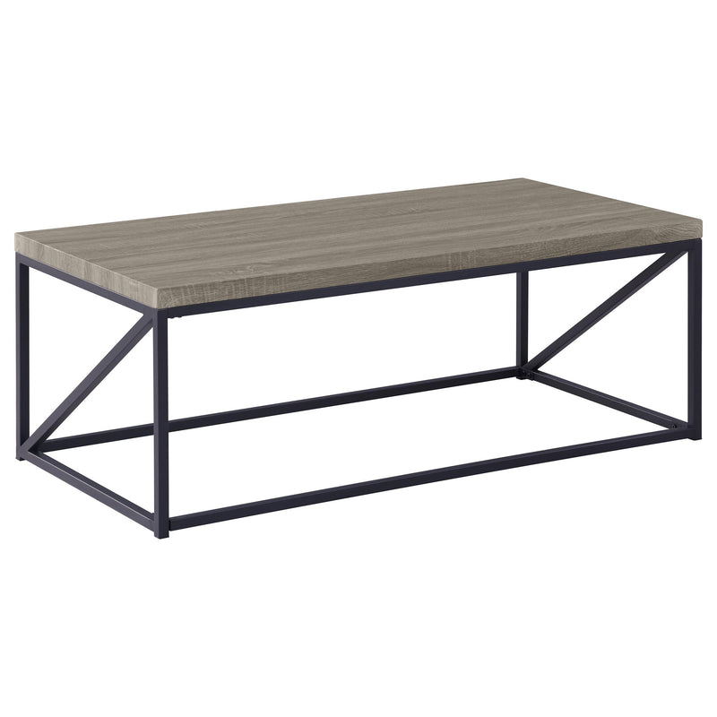 Birdie Rectangular Coffee Table Sonoma Grey - Furniture Now (CA)