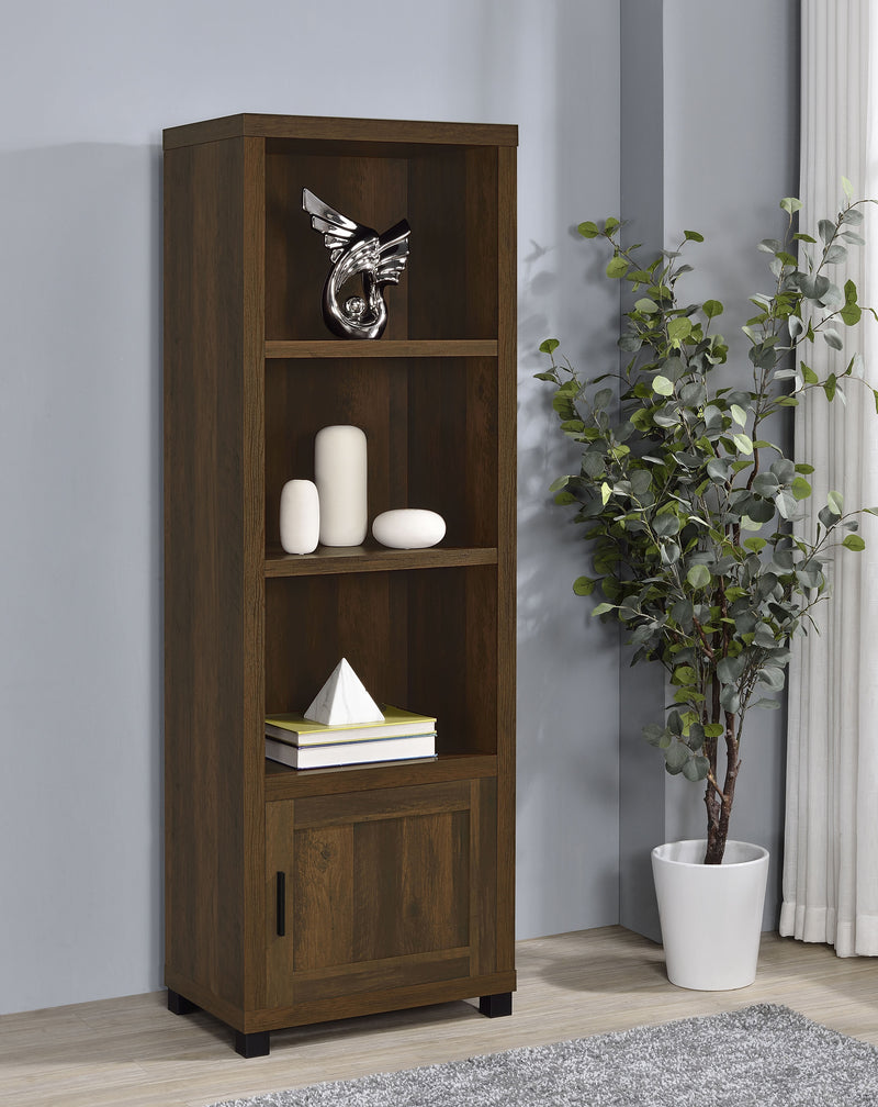 Sachin 3-shelf Media Tower With Storage Cabinet - Furniture Now (CA)