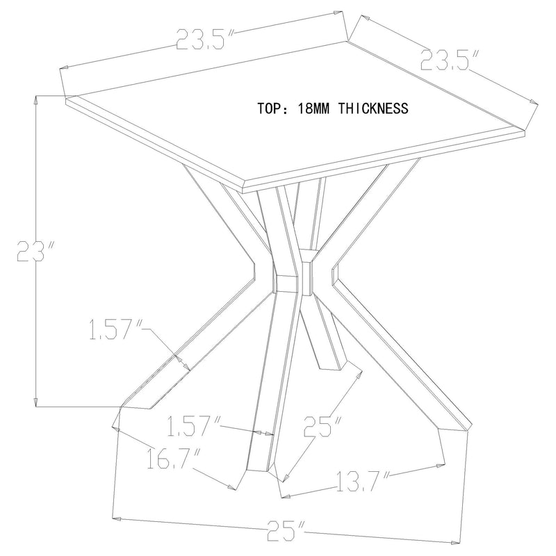 Visalia End & Side Table - Furniture Now (CA)
