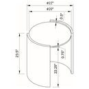 Gladstone End & Side Tables - Furniture Now (CA)