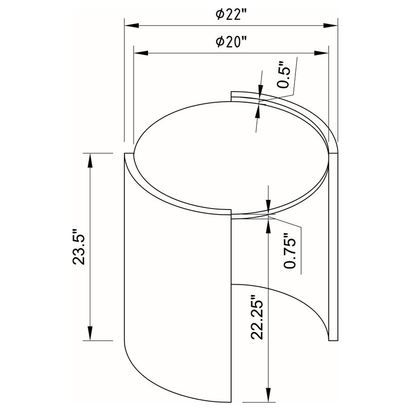 Gladstone End & Side Tables - Furniture Now (CA)