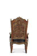 AICO Villa Valencia Arm Chair in Classic Chestnut (Set of 2) - Furniture Now (CA)