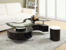 Buckley 3-piece Coffee Table and Stools Set Cappuccino - Furniture Now (CA)