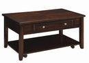 Bradford Rectangular Lift Top Coffee Table Walnut - Furniture Now (CA)