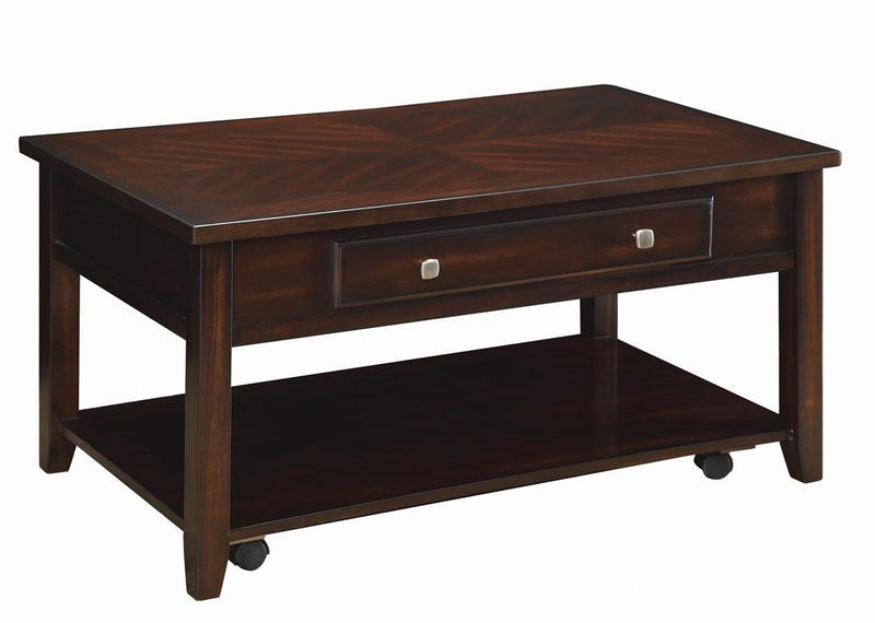 Bradford Rectangular Lift Top Coffee Table Walnut - Furniture Now (CA)
