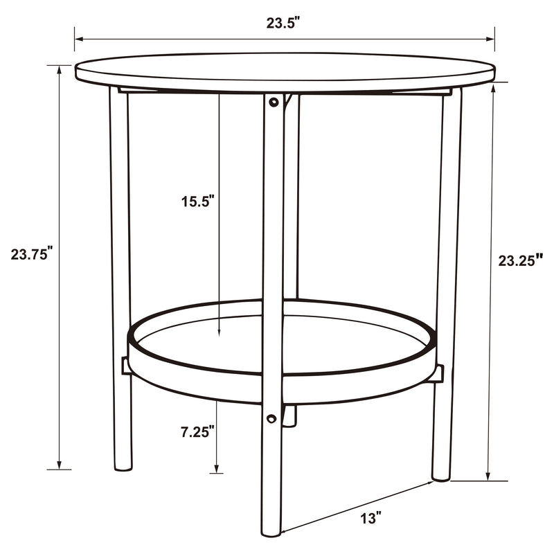 Delfin End & Side Table - Furniture Now (CA)