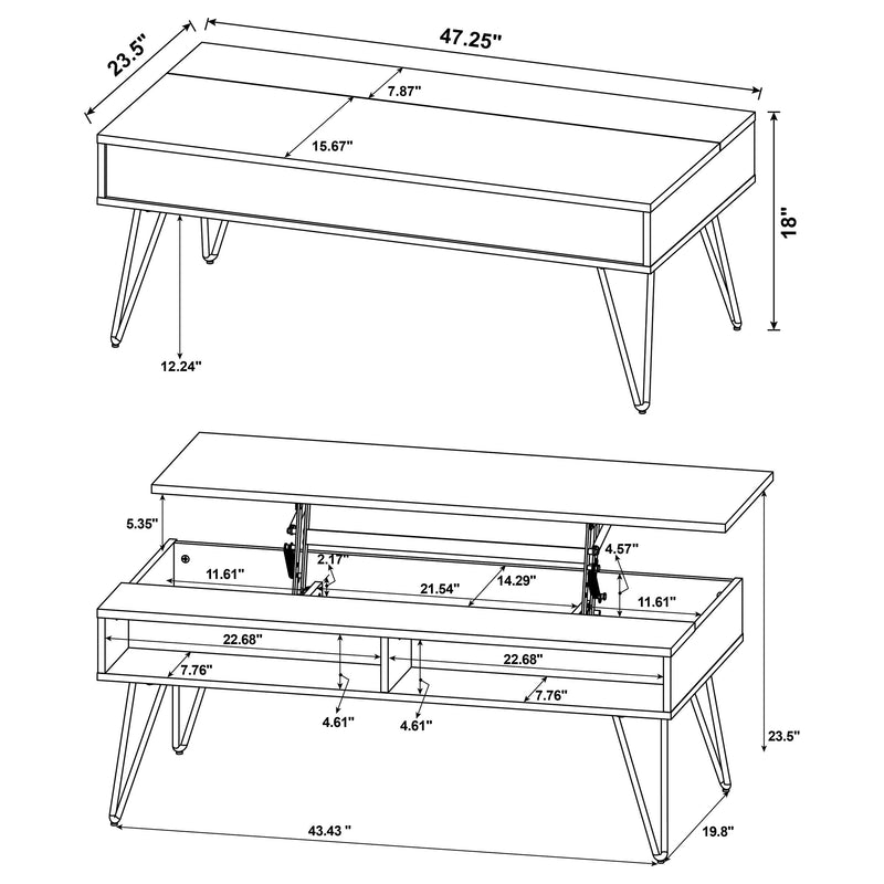 Fanning Coffee Table Sets - Furniture Now (CA)