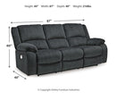 Draycoll Power Reclining Sofa - Furniture Now (CA)