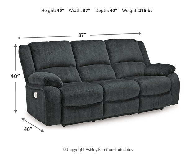 Draycoll Power Reclining Sofa - Furniture Now (CA)