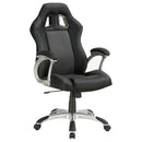 Roger Adjustable Height Office Chair Black and Grey - Furniture Now (CA)