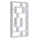 Howie 10-shelf Bookcase White - Furniture Now (CA)