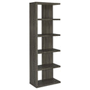 Harrison 5-tier Bookcase Weathered Grey - Furniture Now (CA)