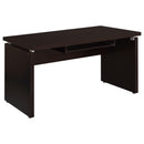 Skylar Computer Desk with Keyboard Drawer Cappuccino - Furniture Now (CA)