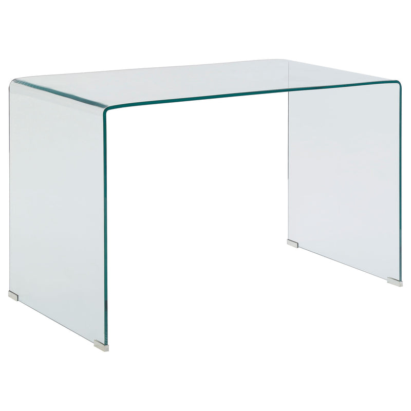 Ripley Glass Writing Desk Clear - Furniture Now (CA)
