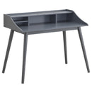 Percy 4-compartment Writing Desk Grey - Furniture Now (CA)