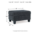 Abinger Ottoman - Furniture Now (CA)
