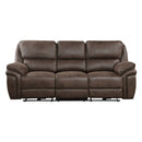 8517BRW-3PW - Power Double Reclining Sofa