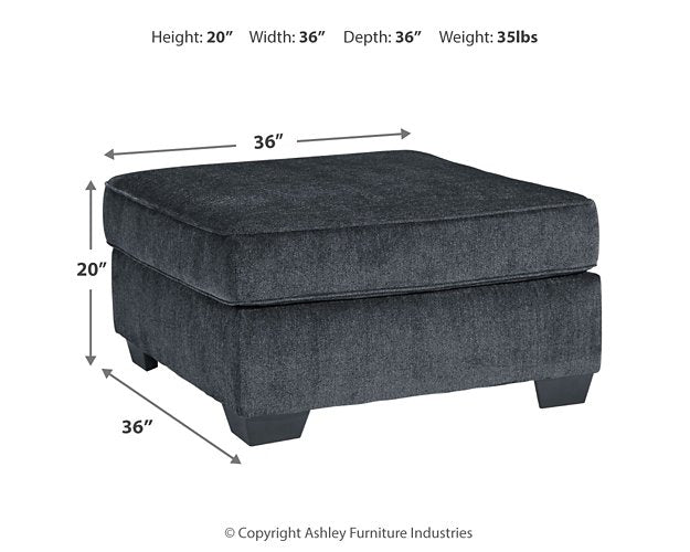 Altari Oversized Accent Ottoman - Furniture Now (CA)