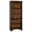 Hartshill 5-shelf Bookcase Burnished Oak - Furniture Now (CA)