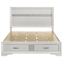 Miranda Panel Platform Storage Bed