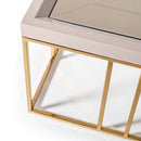 Lfr-Crma201-141 Aico Furniture Carmela Carmela Cocktail Table Shimmer Ivory - Furniture Now (CA)