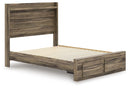 Elbrim Panel Storage Bed