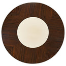AICO Paris Chic "60 In Round Dining Table in Espresso - Furniture Now (CA)