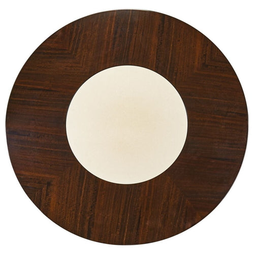 AICO Paris Chic "60 In Round Dining Table in Espresso - Furniture Now (CA)