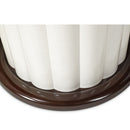 AICO Paris Chic "60 In Round Dining Table in Espresso - Furniture Now (CA)