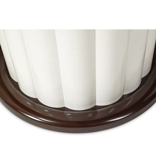 AICO Paris Chic "60 In Round Dining Table in Espresso - Furniture Now (CA)