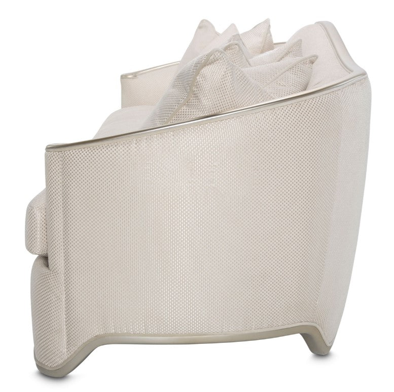 AICO London Place Sofa in Light Champagne - Furniture Now (CA)