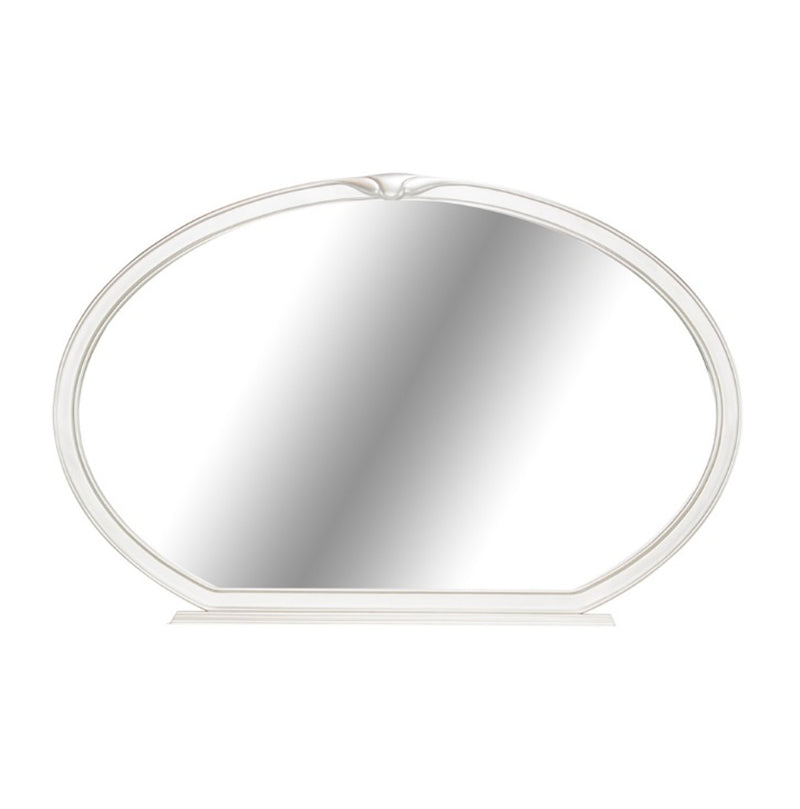 AICO Camden Court Mirror in Pearl - Furniture Now (CA)