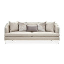 AICO Furniture Camden Court Sofa in Platinum - Furniture Now (CA)