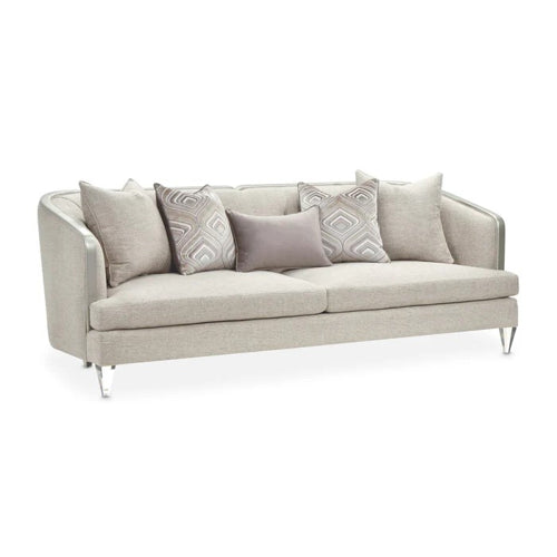 AICO Furniture Camden Court Sofa in Platinum - Furniture Now (CA)